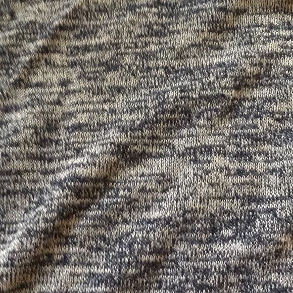 NWOT Navy/gray lightweight sweatshirt/ top - Picture 3 of 4